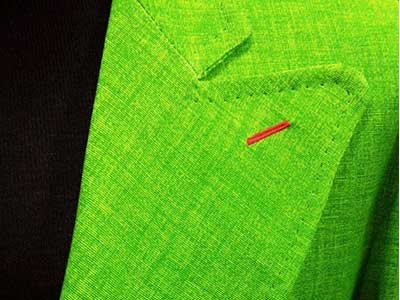 Neapolitan blazers linem fabric
